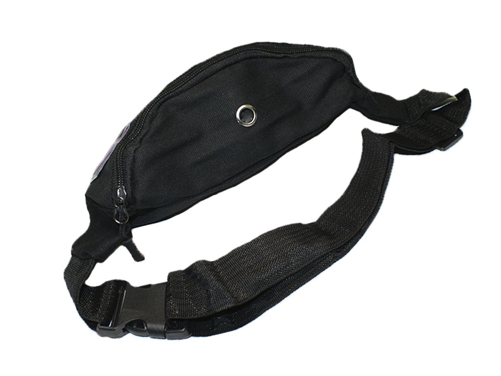 Спортивная сумка на пояс, чёрная: ХВВ-22