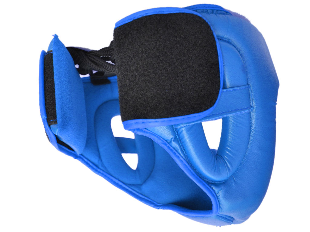 Шлем боксёрский закрытый blue M