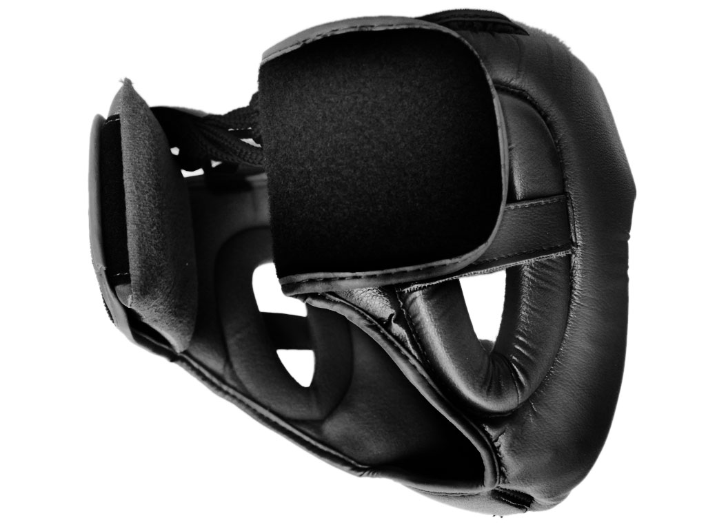 Шлем боксёрский закрытый black XL