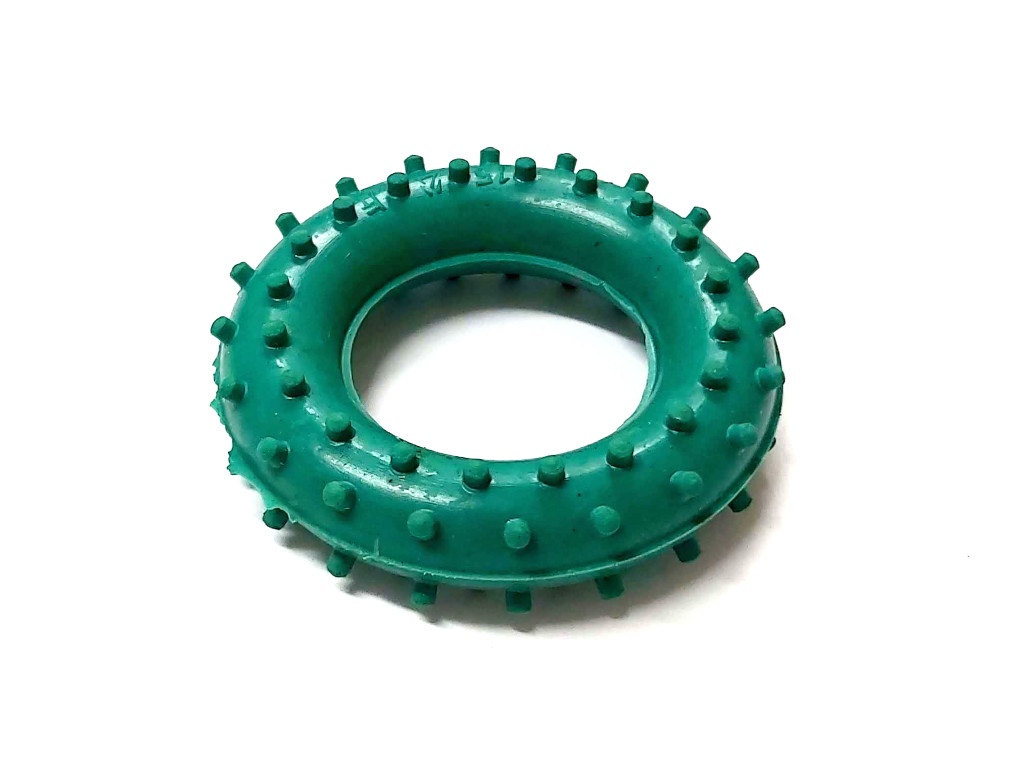 Эспандер кистевой кольцо с шипами, резина, нагрузка  15кг, индивидуальная упаковка. :(ST001):
