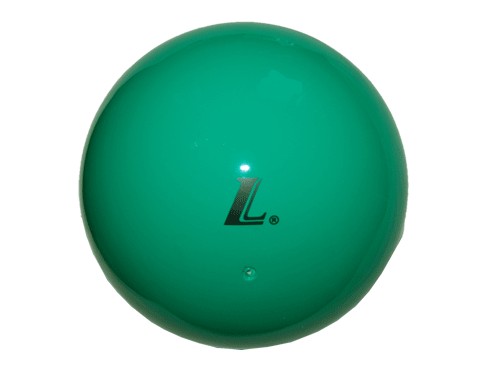 Мяч для художественной гимнастики «L» силикон, цвет - зелёный :SH5012: