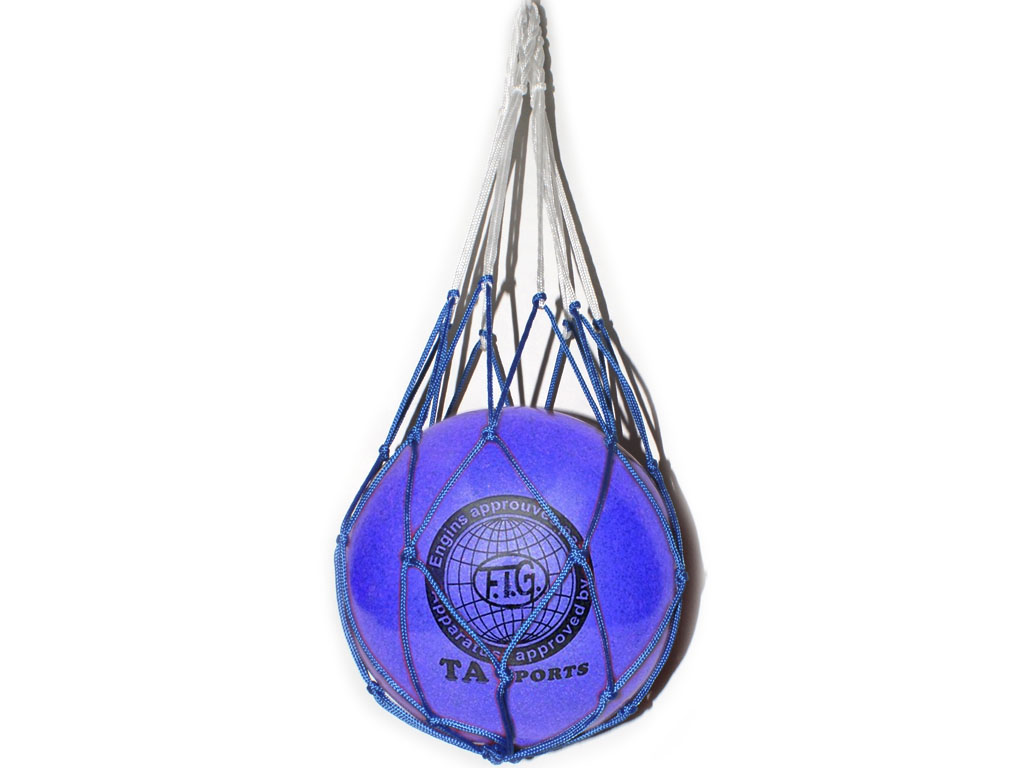 Мяч для художественной гимнастики. Диаметр 15 см. Цвет синиий с добавлением глиттера. :(Т12):