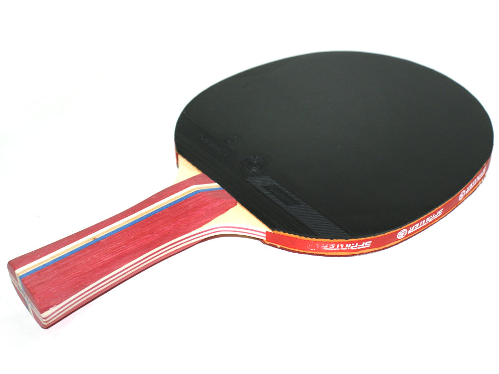Ракетка для игры в настольный тенис Sprinter 2**, для развивающихся игроков. :(S-203,):