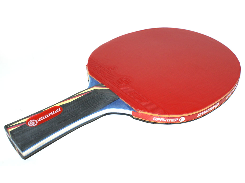 Ракетка для игры в настольный тенис Sprinter 4****, для опытных игроков. :(S-403):