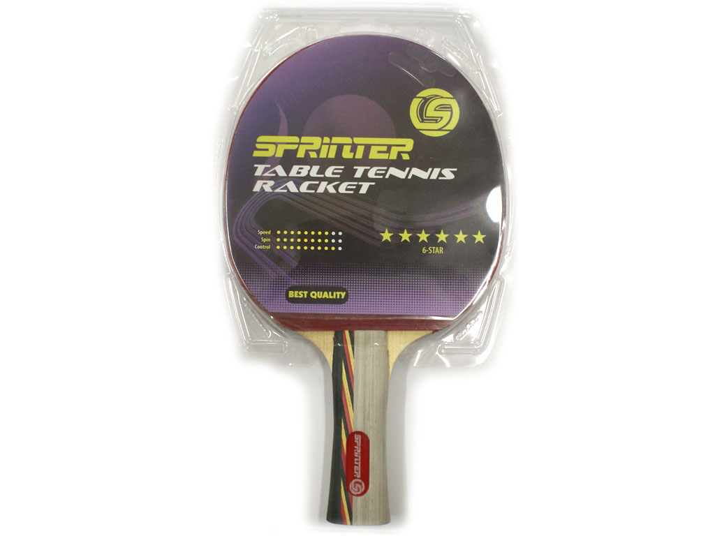 Ракетка для игры в настольный тенис Sprinter 6******. :(S-603):