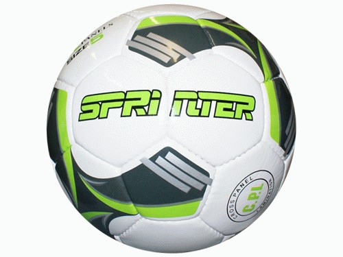 Мяч футбольный SPRINTER 5 слоев, материал PVC, полимерное покрытие , бутиловая камера. Вес 440 гр.