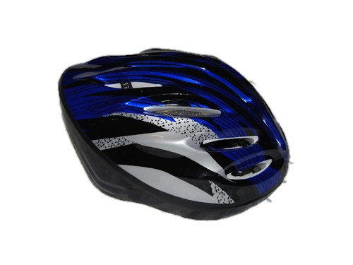Защитный шлем для скейтбордистов, роллеров, велосипедистов. Цвет синий :(K11):