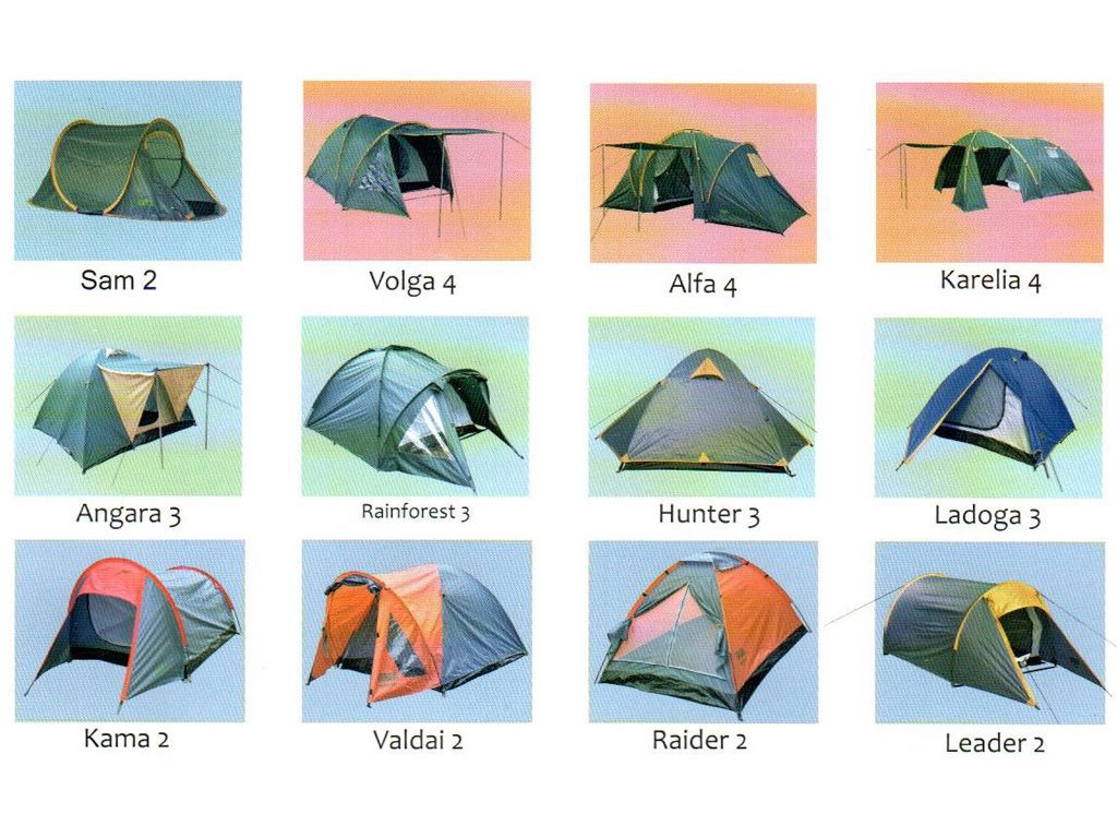 Палатка туристическая трёхместная GREEN SEASON Hunter 3