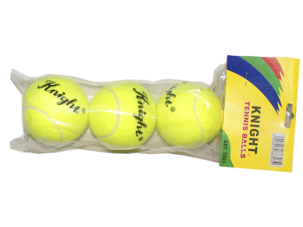Мяч для тенниса KNIGHT, 3 шт в упаковке. Т 803