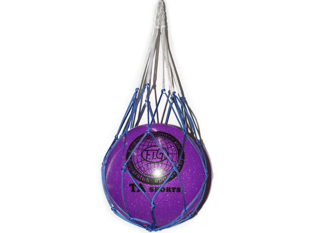 Мяч для художественной гимнастики. Диаметр 15 см. Цвет фиолетовый имитация 