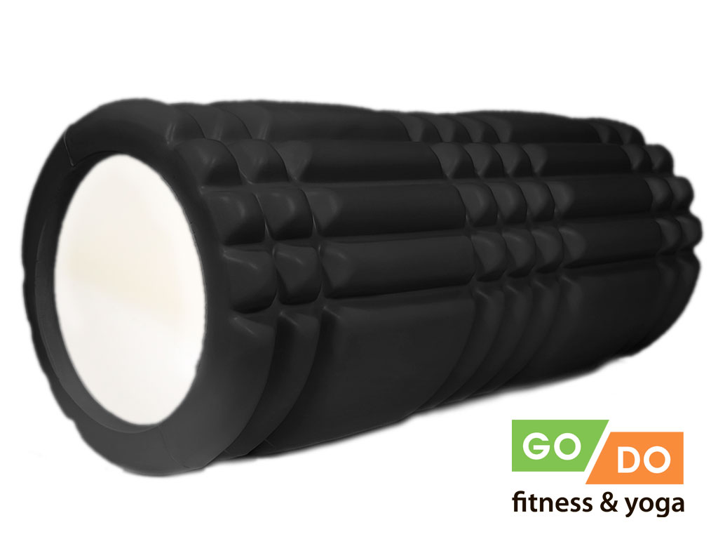 Валик (ролл) для фитнеса GO DO SX3-33-black
