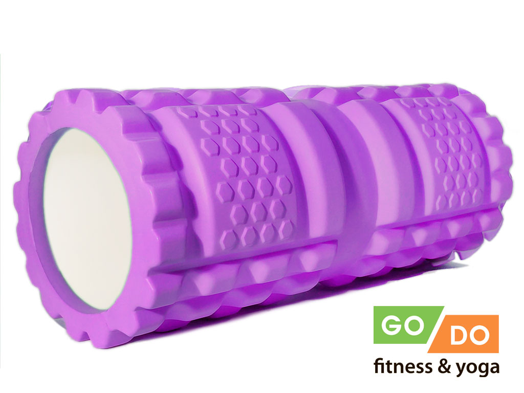 Валик (ролл) для фитнеса GO DO JG8-33-purple+