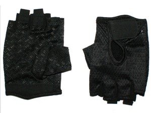 Велосипедные перчатки BP-MY-B01-Ч цвет черный купить оптом у поставщика sprinter-opt.ru