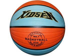 Баскетбольный мяч LQ-X7 оранжево-голубой размер 7 купить оптом у поставщика sprinter-opt.ru