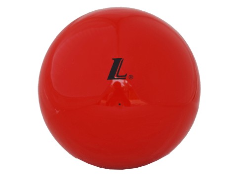 Мяч для художественной гимнастики «L» силикон, цвет - красный :SH5012: купить оптом у поставщика sprinter-opt.ru