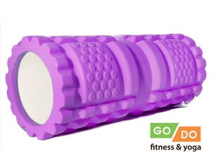 Валик (ролл) для фитнеса GO DO JG8-33-purple+ купить оптом у поставщика sprinter-opt.ru