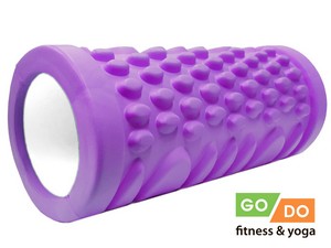 Валик (ролл) для фитнеса GO DO НВ9-33-purple+ купить оптом у поставщика sprinter-opt.ru