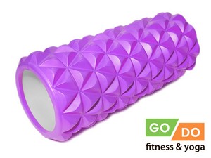 Валик ролл для фитнеса GO DO ZS10-33-purple+ купить оптом у поставщика sprinter-opt.ru