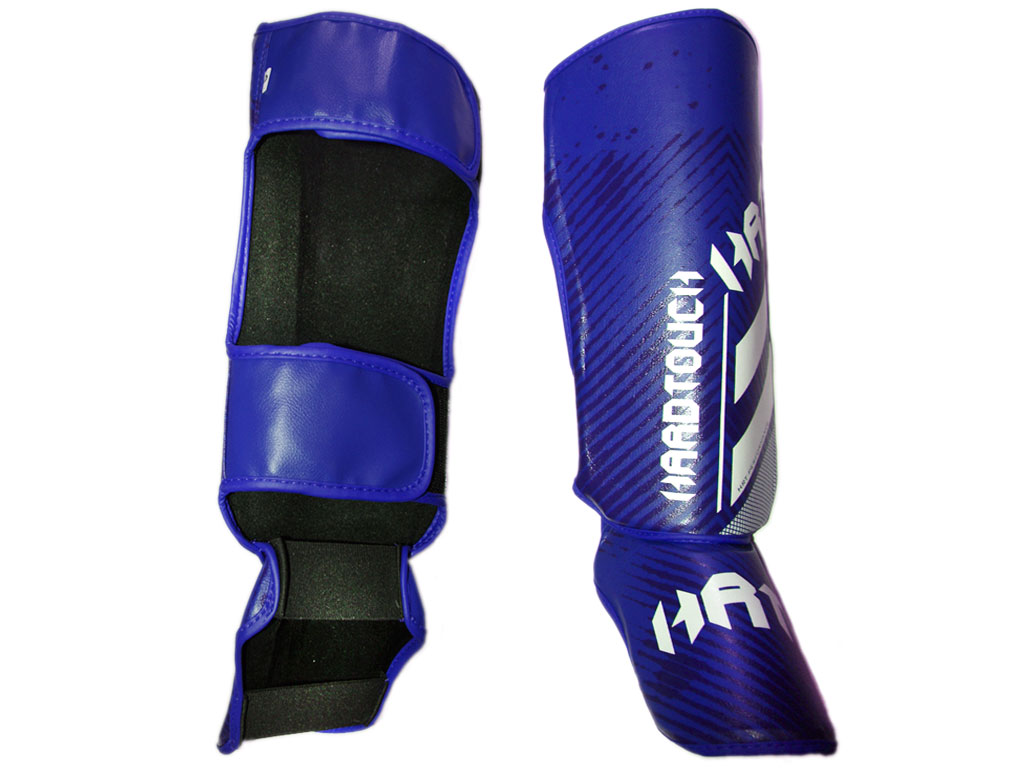 Защита ног (голень+стопа) HARD TOUCH модель А. Цвет: синий. Размер S.