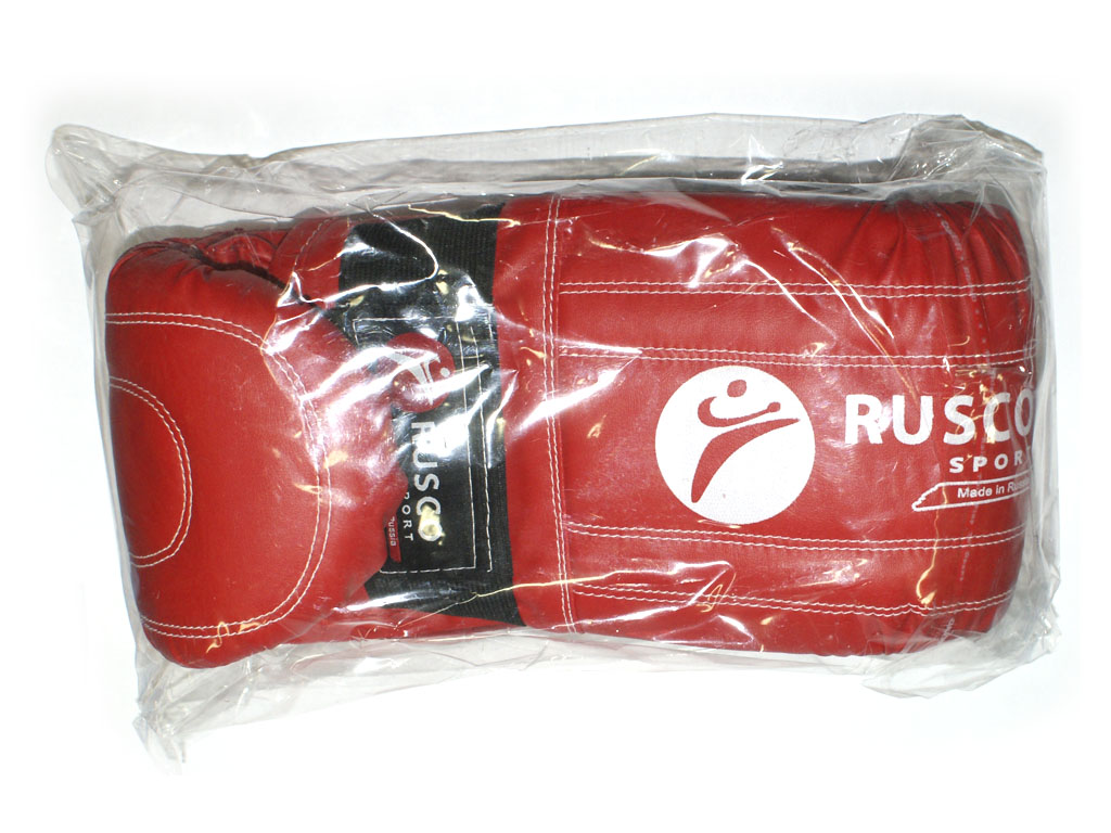 Перчатки снарядные RuscoSport, красные, размер L