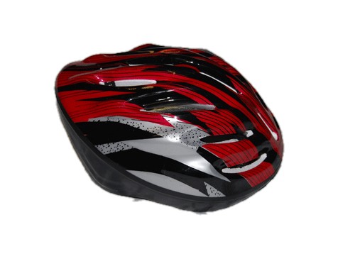 Защитный шлем для скейтбордистов, роллеров, велосипедистов. Цвет красный :(K11):