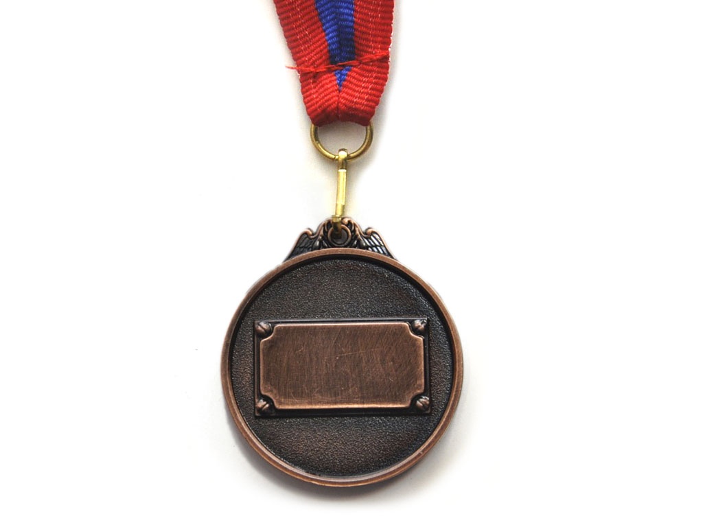 Медаль спортивная с лентой 3 место d - 4,5 см :450-3