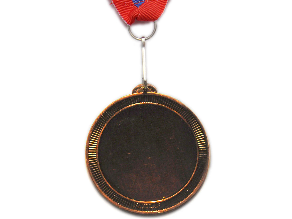 Медаль спортивная с лентой 3 место d - 5 см :508-3