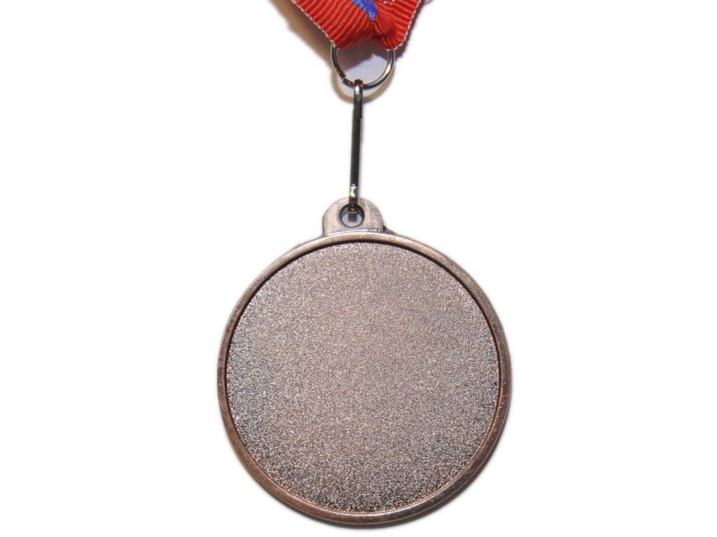 Медаль спортивная с лентой за 3 место. Диаметр 5 см: 1702-3