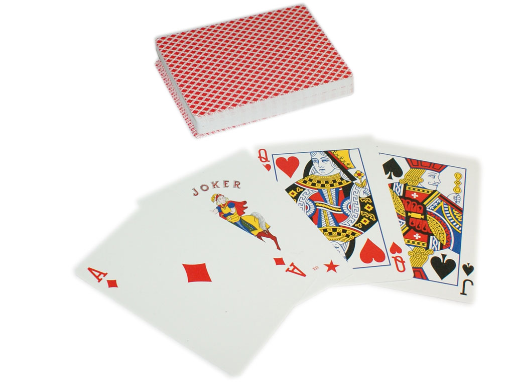 Карты игральные. 54 шт. в уп. Материал: ламинированный картон. Упаковка - картон. ZH-54