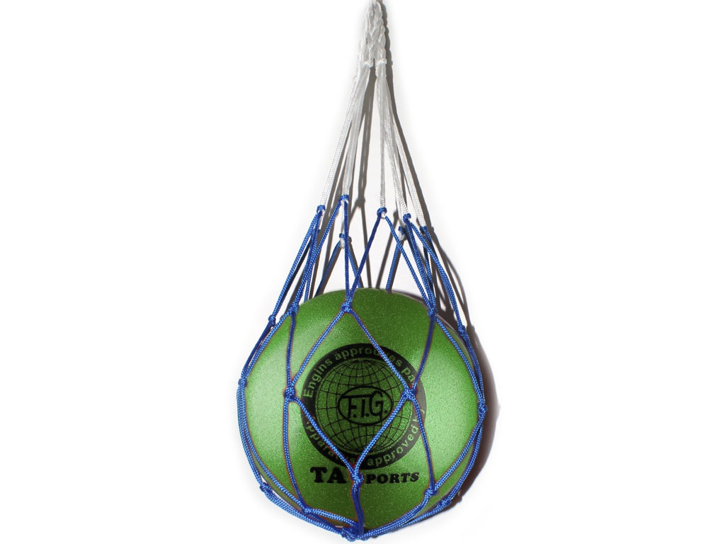 Мяч для художественной гимнастики. Диаметр 19 см. Цвет зелёный имитация 