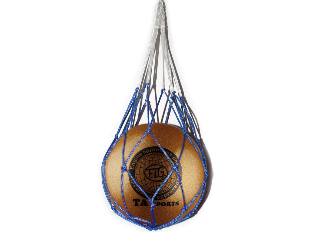 Мяч для художественной гимнастики. Диаметр 19 см. Цвет оранжевый имитация 