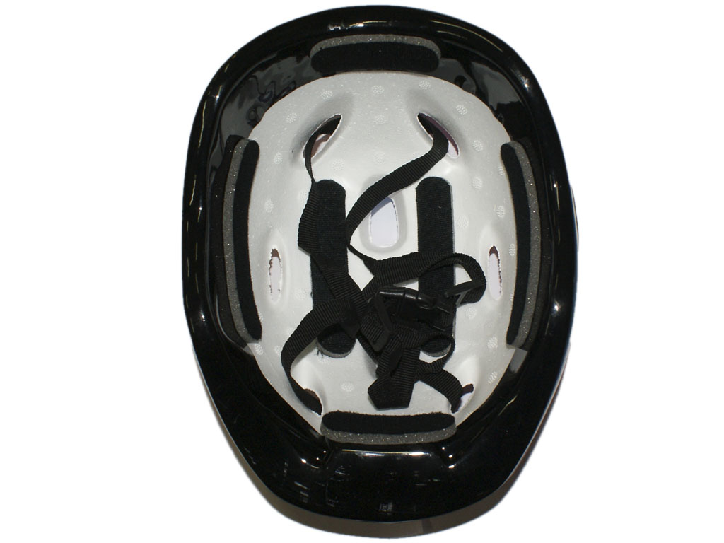 Защитный шлем для роллеров, велосипедистов. Материал: пластмасса, пенопласт. К-8-2