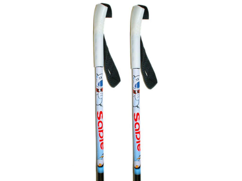Палки лыжные стеклопластиковые TREK Universal  ЦСТ 70см  blue