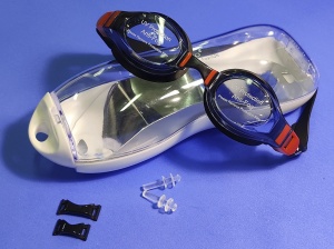 Очки для плавания чёрные SG1670-Ч купить оптом у поставщика sprinter-opt.ru