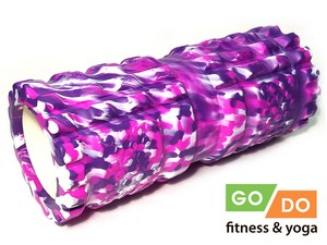 Валик ролл для фитнеса GO DO JG8-33-KM-purple купить оптом у поставщика sprinter-opt.ru